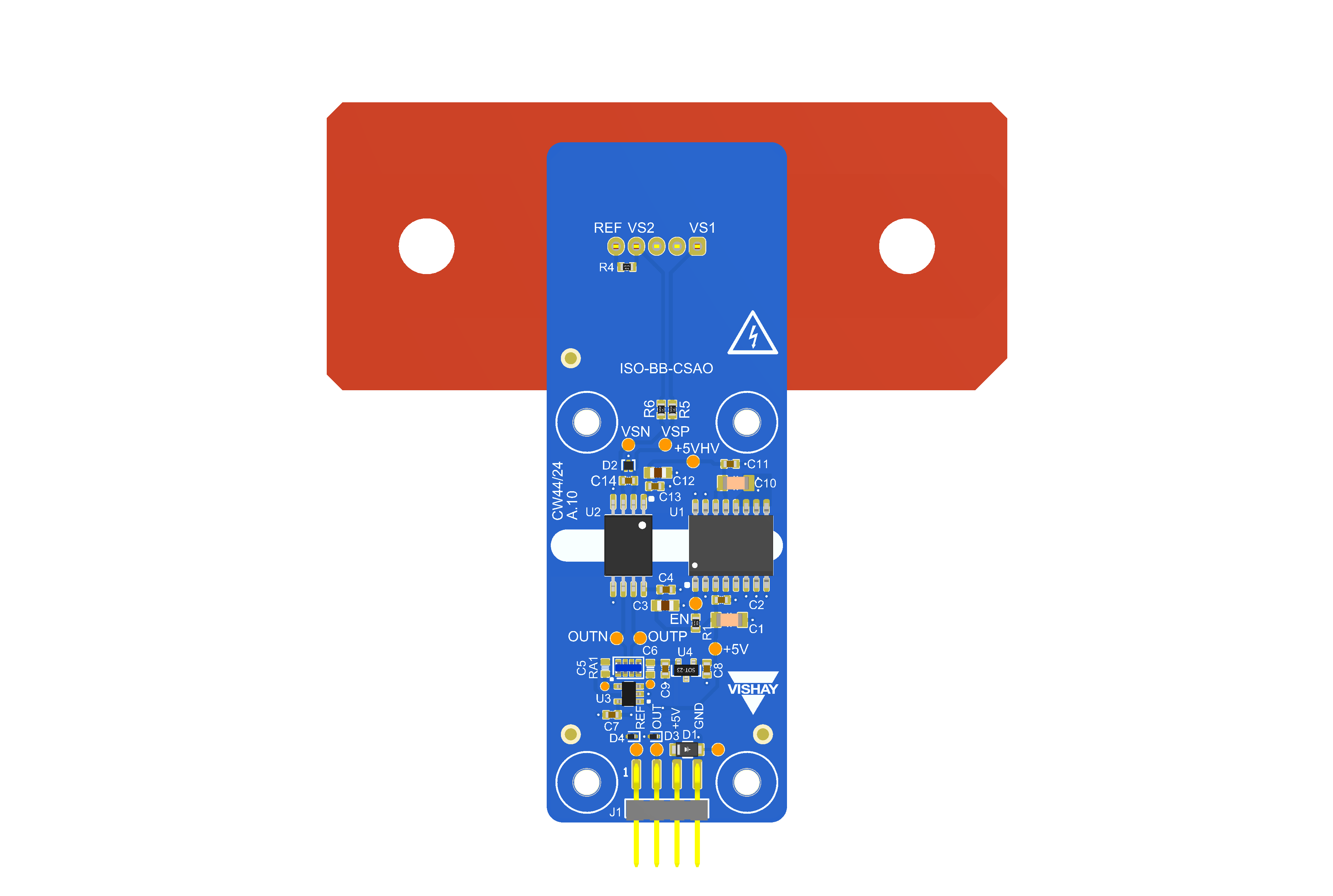 Isolated Busbar Current Sensor with Analog Output