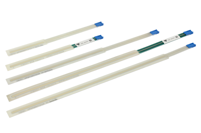 Standard and semi-custom panel potentiometers demonstrate bushings and termination options to meet specific customer needs